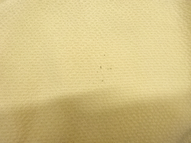  未使用品　草花模様一つ紋単衣訪問着